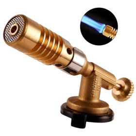 Copper Igniter Gas Burner Welding Torch Portable Torch Blowtorch High Temperature Brass Gas Torch Brazing Solder Welding Plumb