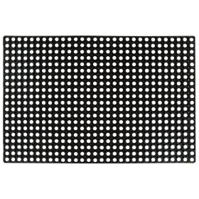 Doormat Black 100% Rubber 31.5x47.2 in Anti-Fatigue Mat