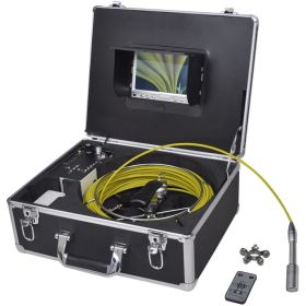 Pipe Inspection Camera with DVR Control Box 98.4' Wire
