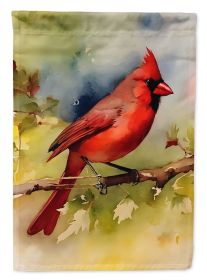 Cardinal Garden Flag Mailbox Flag Decorative Yard Flag Banner Outside Patio Artwork Yard Flower Beds, Garden Size, Multicolor