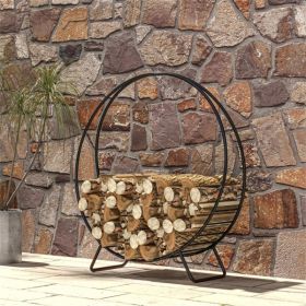 Firewood Rack, Heavy Duty Wood Storage Holder